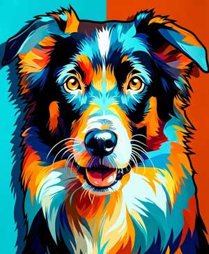 Stylized Pet Portrait