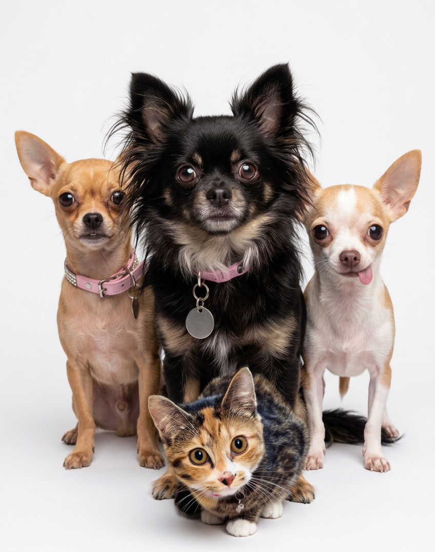 Custom Studio Pet Portraits