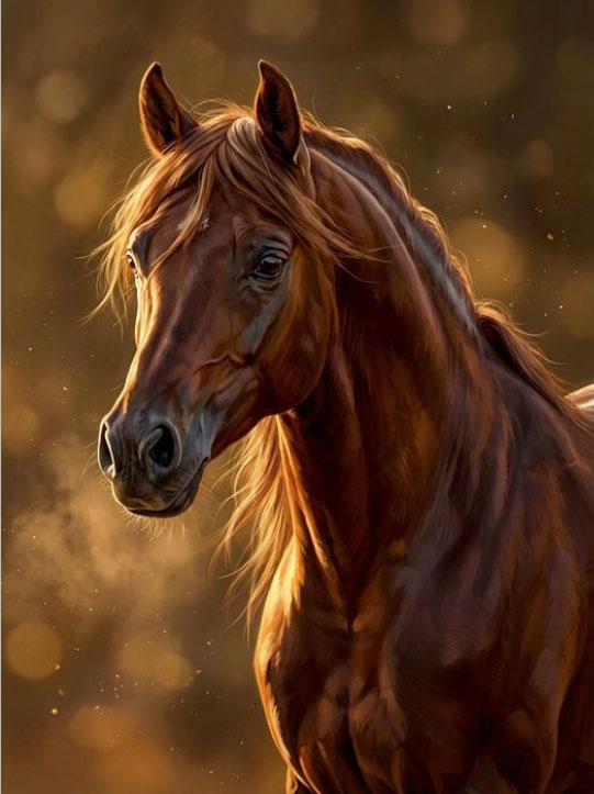 Custom Horse Portrait