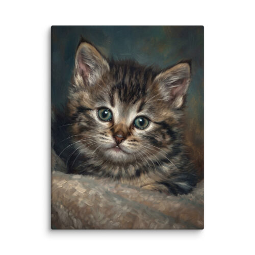 custom oil painting pet portrait