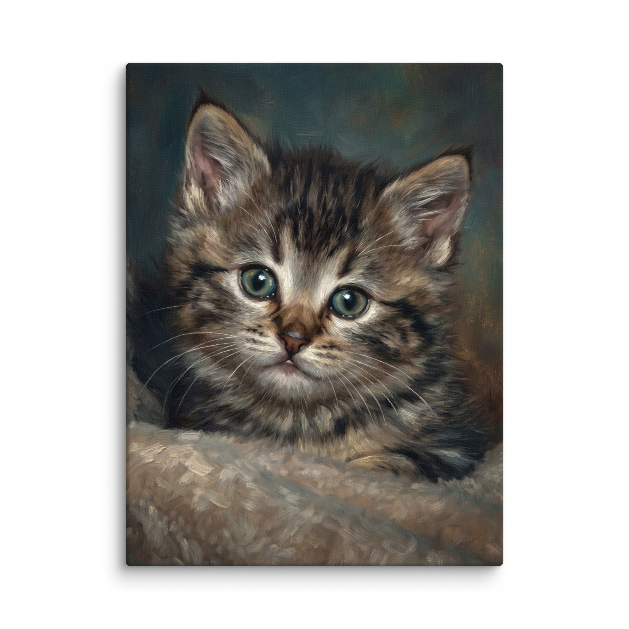 custom oil painting pet portrait